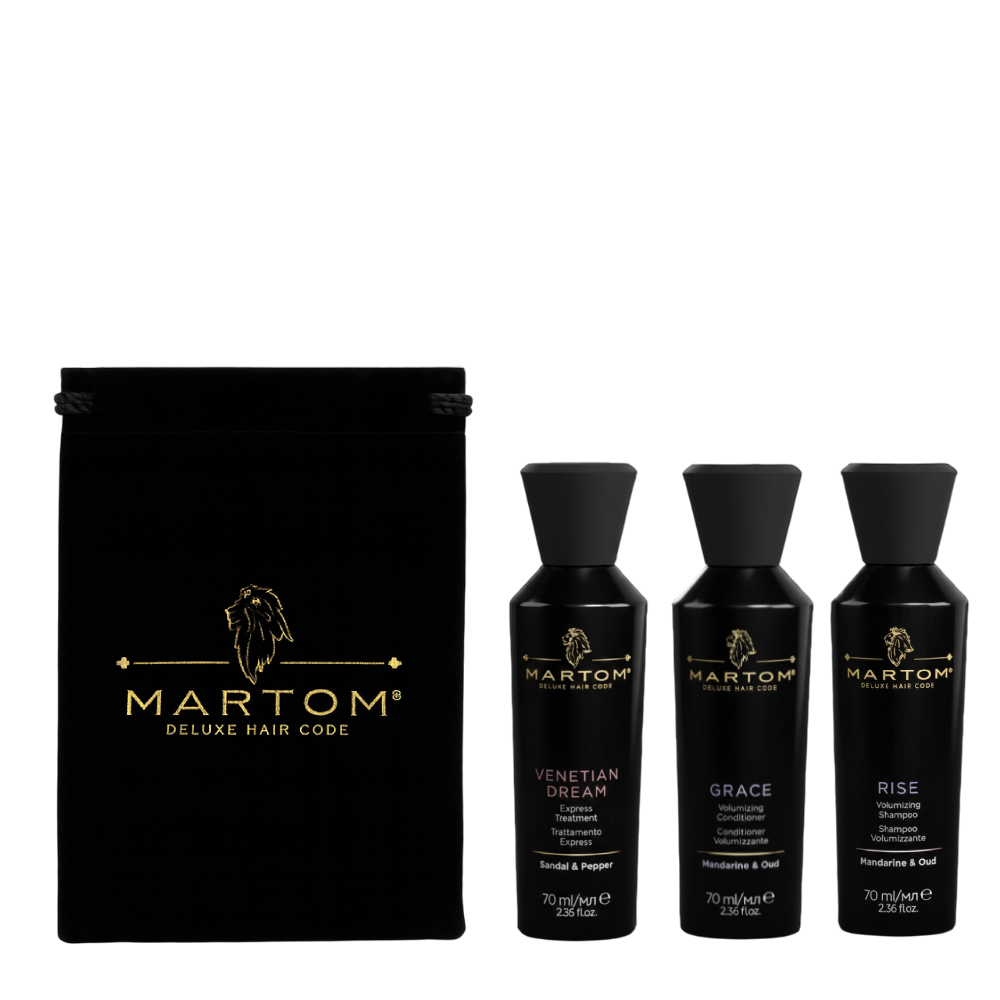 MARTOM Volume mini kit - Набір мініатюр для тонкого волосся MARTOM Volume mini kit - Набір мініатюр для тонкого волосся